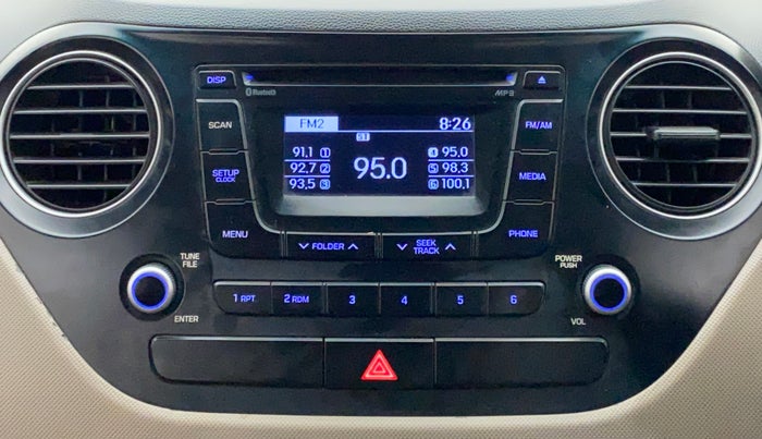 2015 Hyundai Grand i10 ASTA AT 1.2 KAPPA VTVT, Petrol, Automatic, 60,942 km, Infotainment System