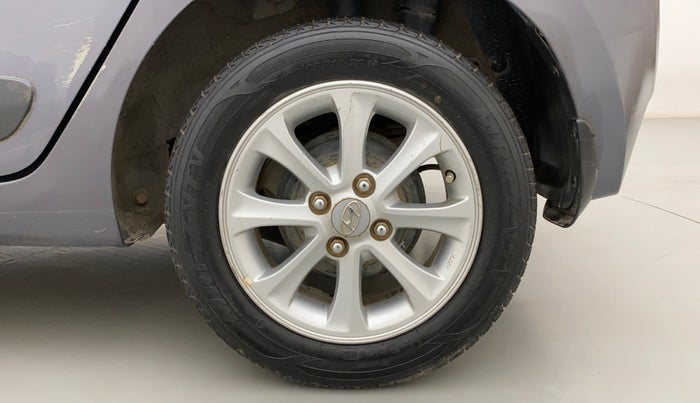 2015 Hyundai Grand i10 ASTA AT 1.2 KAPPA VTVT, Petrol, Automatic, 60,942 km, Left Rear Wheel