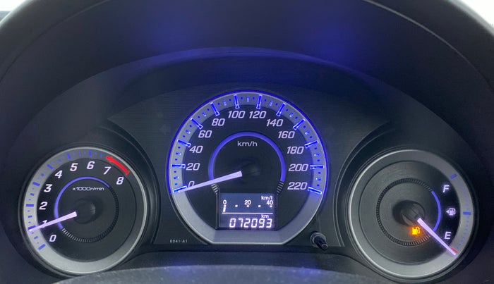 2012 Honda City CORPORATE MT, Petrol, Manual, 72,152 km, Odometer Image