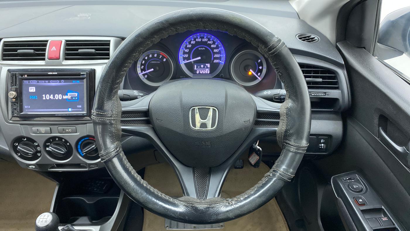 2012 Honda City CORPORATE MT, Petrol, Manual, 72,152 km, Steering Wheel Close Up