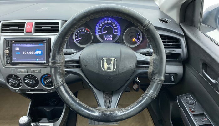 2012 Honda City CORPORATE MT, Petrol, Manual, 72,152 km, Steering Wheel Close Up