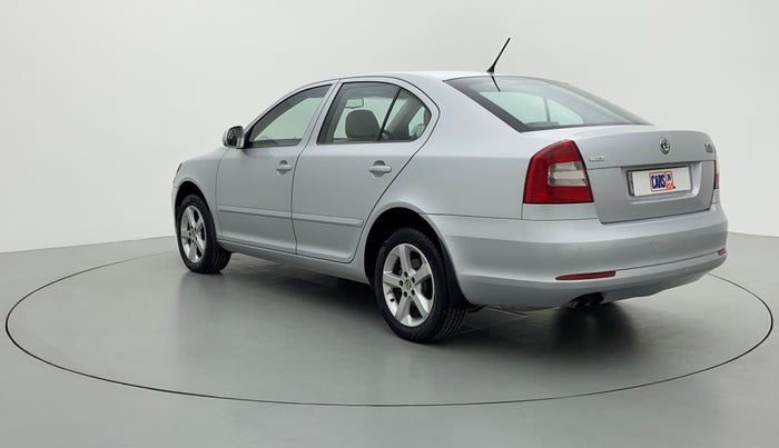 2012 Skoda Laura AMBIENTE 2.0 TDI CR AT, Diesel, Automatic, 1,04,705 km, Left Back Diagonal
