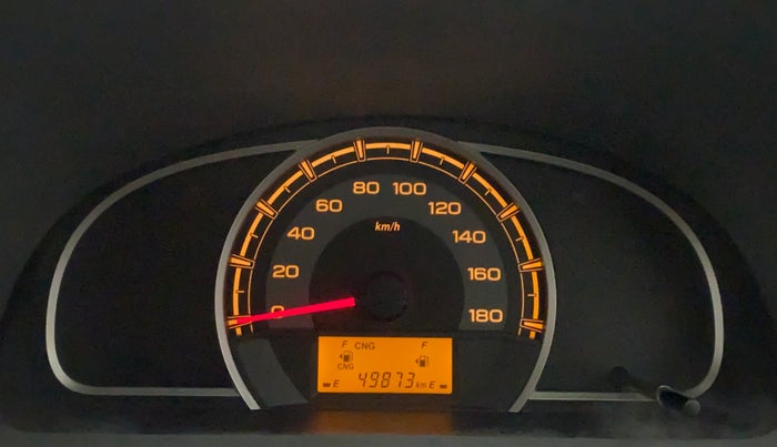 2014 Maruti Alto 800 LXI CNG, CNG, Manual, 49,941 km, Odometer Image