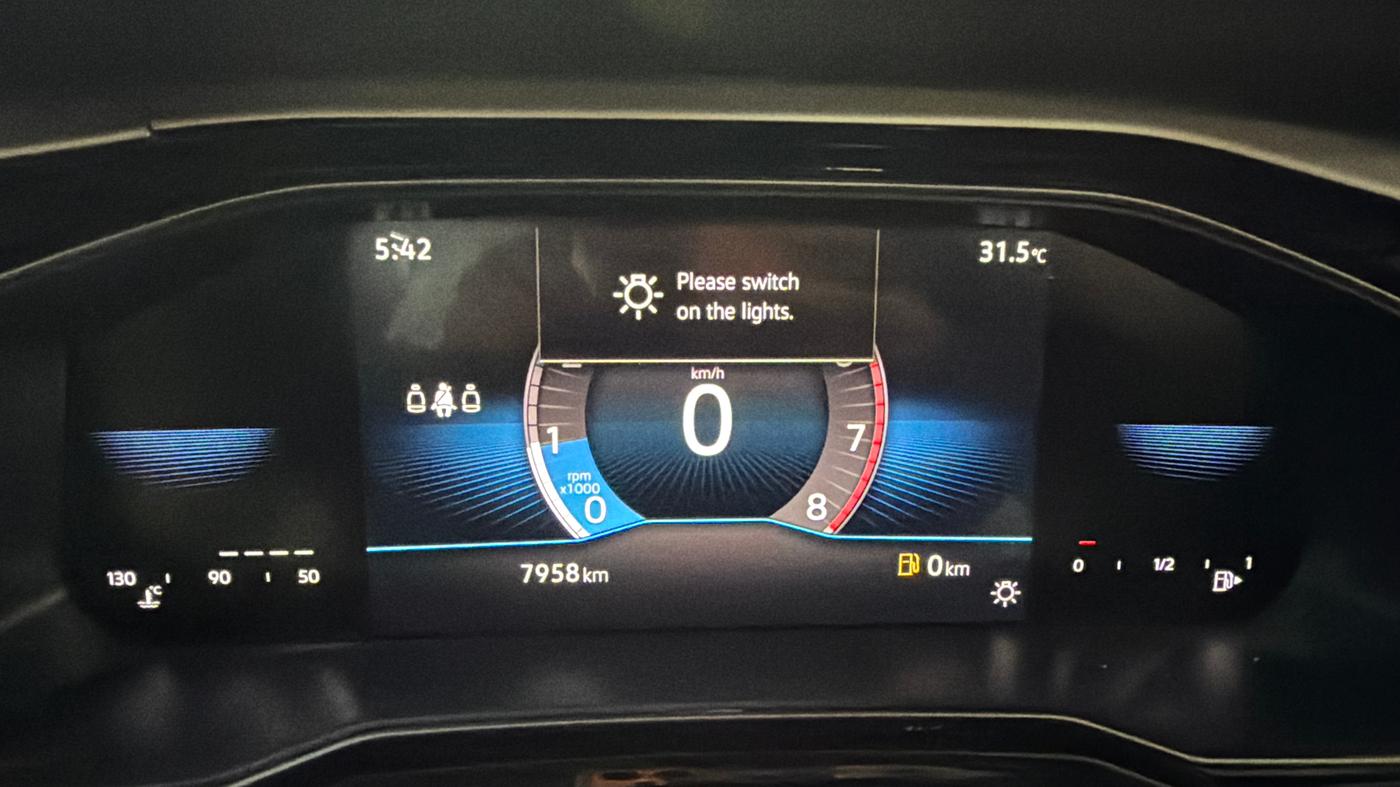 2024 Volkswagen VIRTUS Topline 1.0 TSI MT (Electric Seats), Petrol, Manual, 7,958 km, Odometer Image
