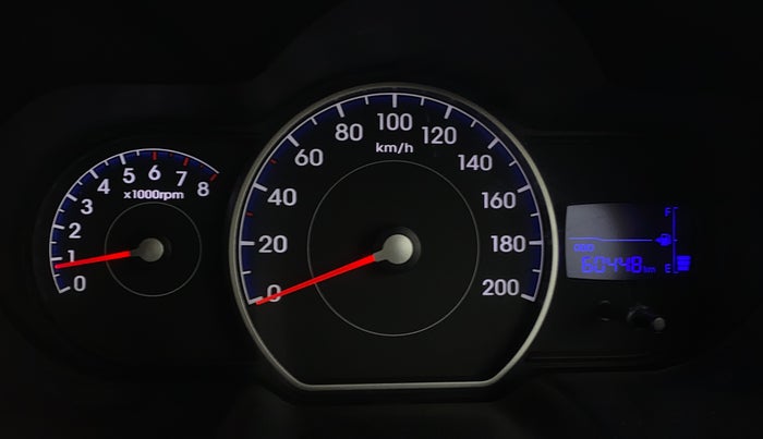 2016 Hyundai i10 MAGNA 1.1, Petrol, Manual, 60,445 km, Odometer Image