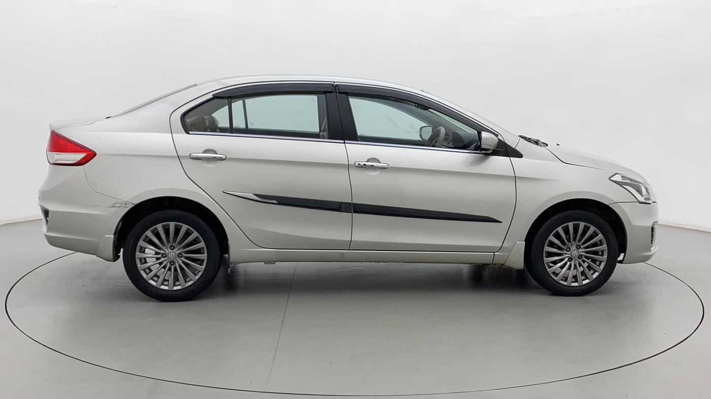2017 Maruti Ciaz ALPHA 1.4 PETROL, Petrol, Manual, 45,947 km, Right Side View