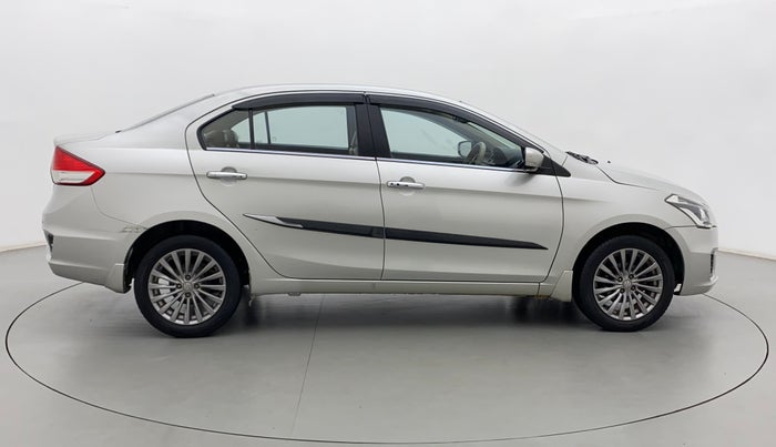 2017 Maruti Ciaz ALPHA 1.4 PETROL, Petrol, Manual, 45,947 km, Right Side View