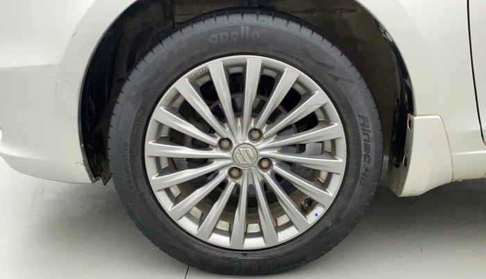 2017 Maruti Ciaz ALPHA 1.4 PETROL, Petrol, Manual, 45,947 km, Left Front Wheel