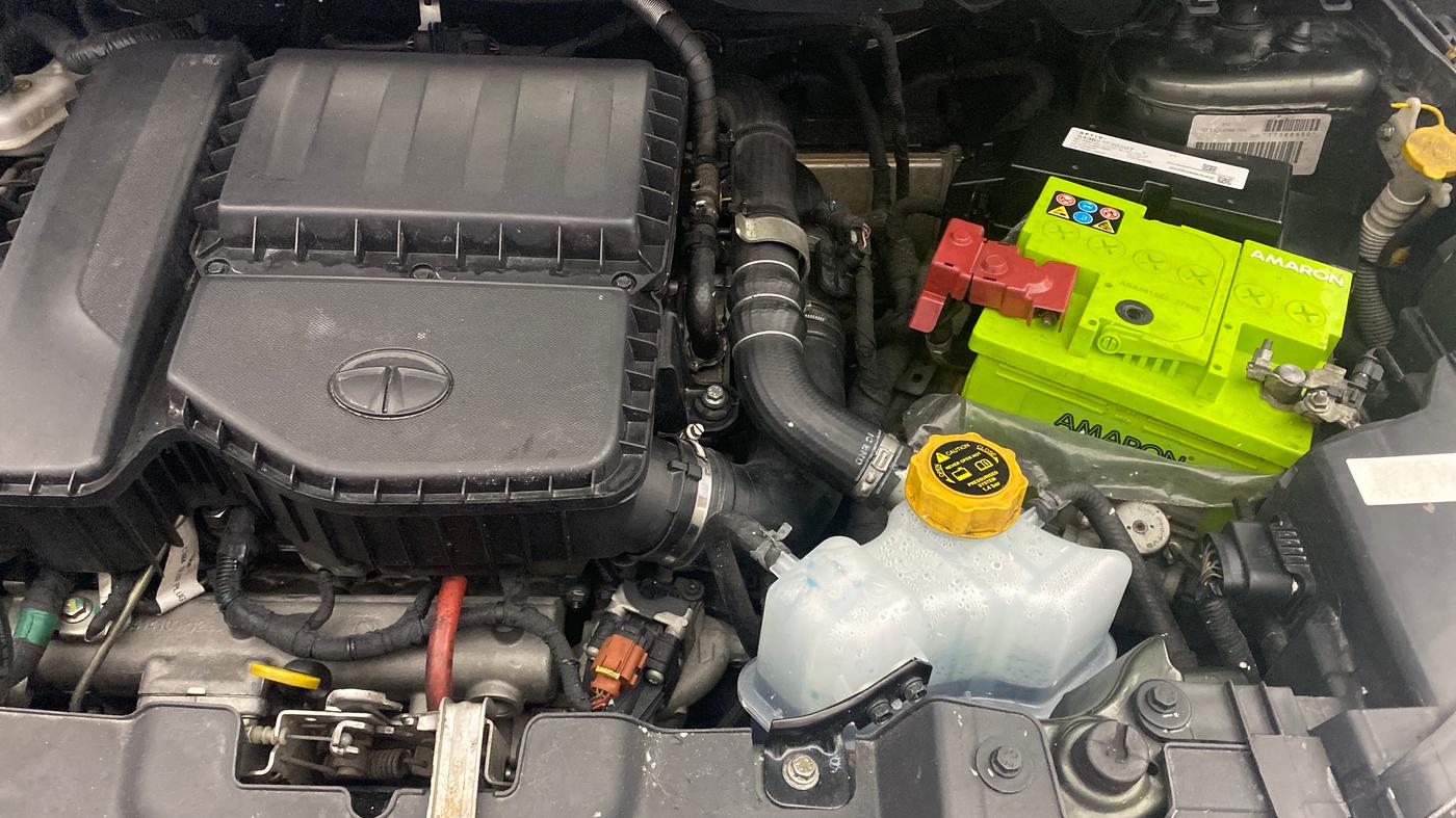 2021 Tata NEXON XZ PLUS DIESEL SUNROOF, Diesel, Manual, 95,859 km, Engine View - Left