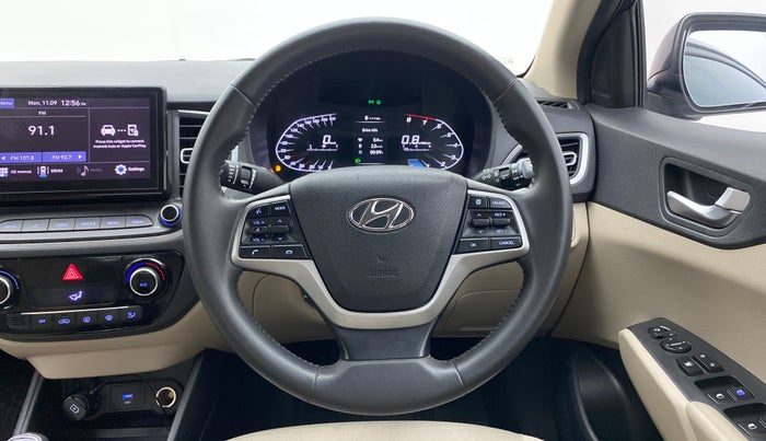 2021 Hyundai Verna SX 1.5 VTVT, Petrol, Manual, 18,988 km, Steering Wheel Close Up