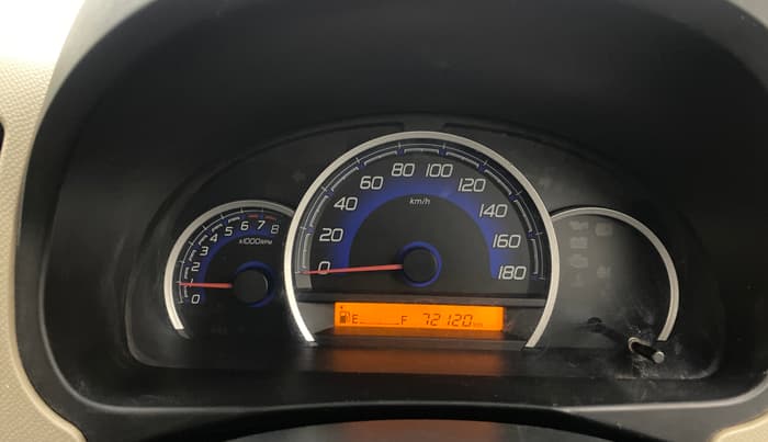 2017 Maruti Wagon R 1.0 VXI, Petrol, Manual, 72,095 km, Odometer Image