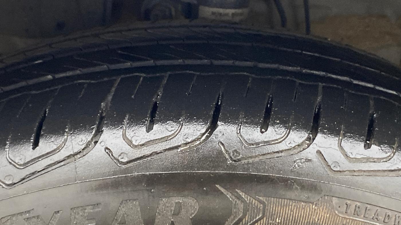 2022 Honda City 1.5L I-VTEC VX CVT, Petrol, Automatic, 42,709 km, Left Front Tyre Tread