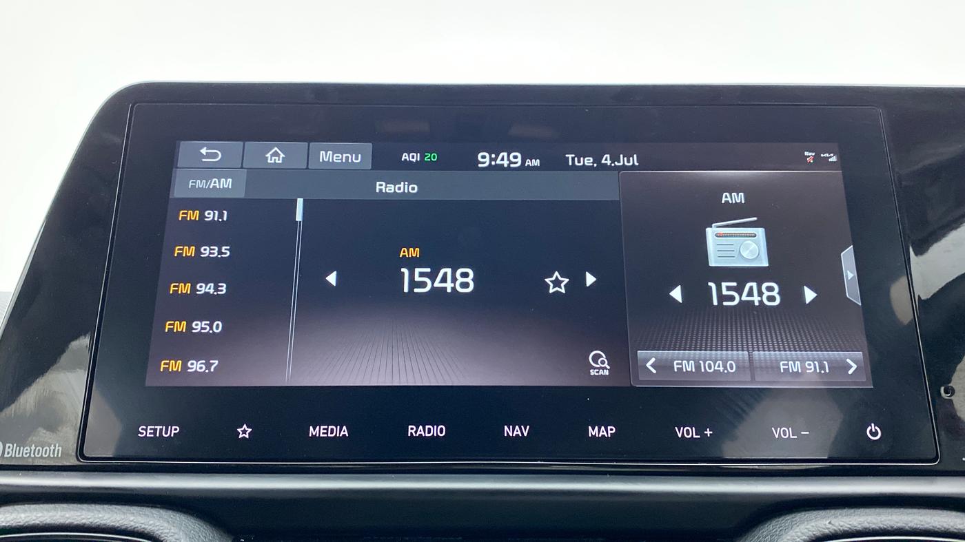 2022 KIA SONET GTX PLUS 1.5 AT, Diesel, Automatic, 7,366 km, Infotainment System