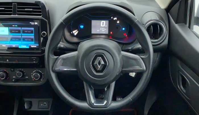 2022 Renault Kwid RXT 1.0, Petrol, Manual, 6,731 km, Steering Wheel Close Up