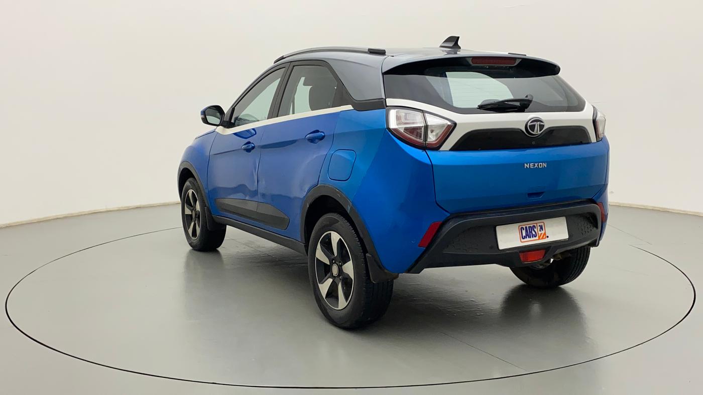 2018 Tata NEXON XZ PLUS DIESEL DUAL TONE, Diesel, Manual, 86,829 km, Left Back Diagonal