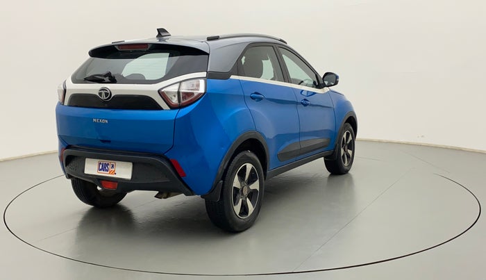 2018 Tata NEXON XZ PLUS DIESEL DUAL TONE, Diesel, Manual, 86,829 km, Right Back Diagonal