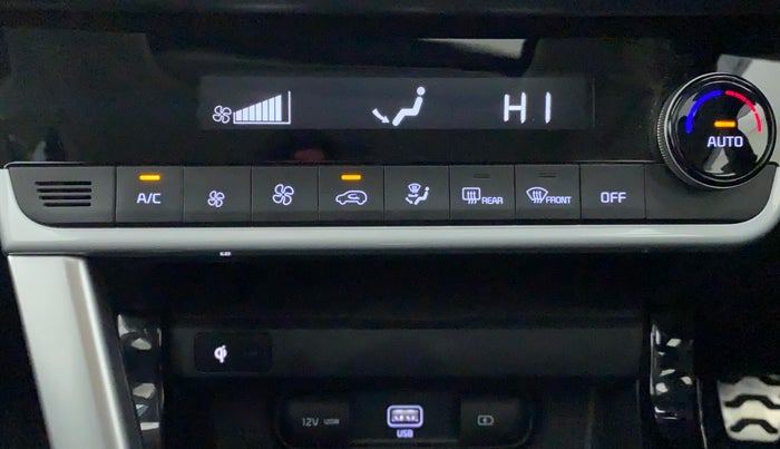 2020 KIA SELTOS GTX+ 1.4 MT, Petrol, Manual, 6,003 km, Automatic Climate Control