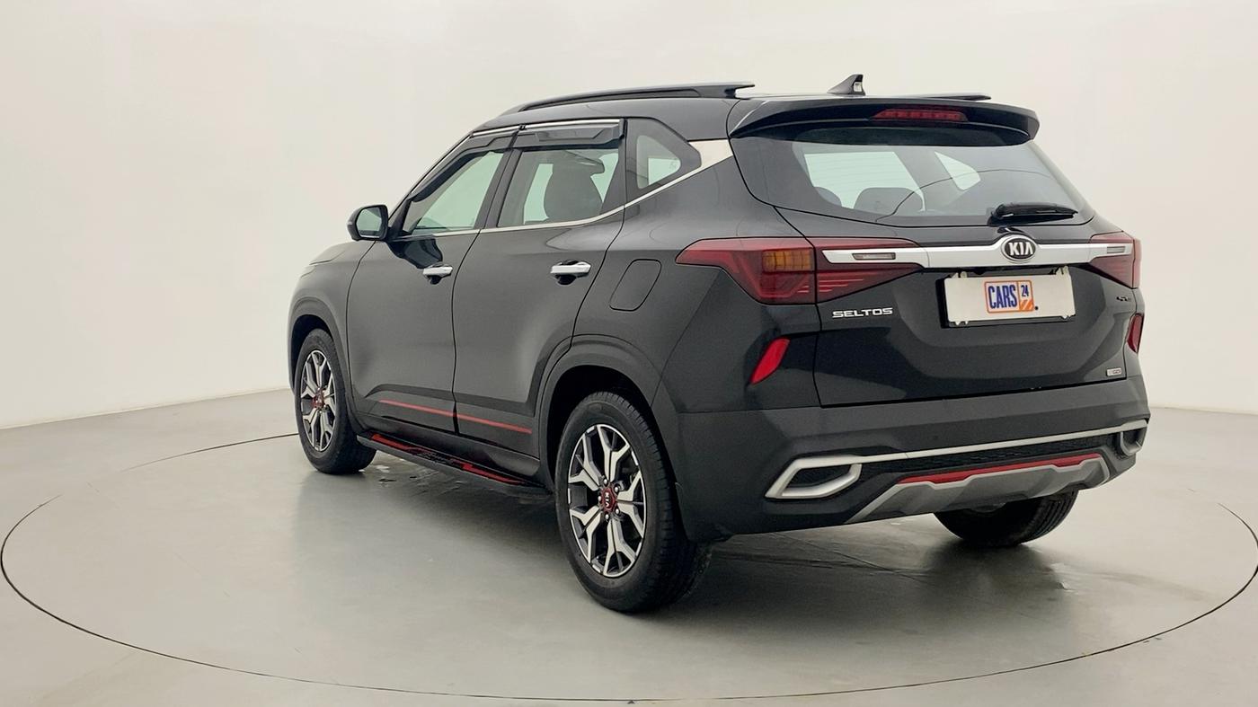 2020 KIA SELTOS GTX+ 1.4 MT, Petrol, Manual, 6,003 km, Left Back Diagonal
