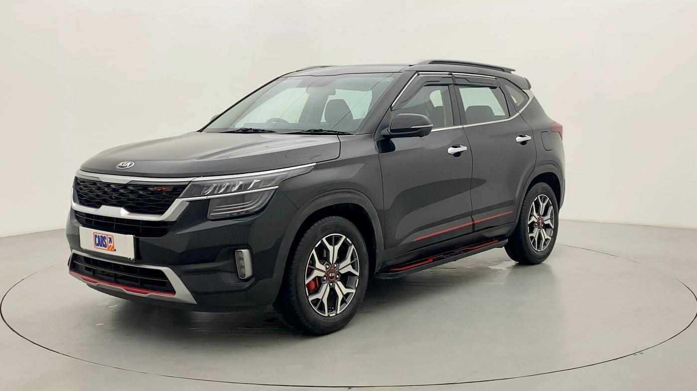 2020 KIA SELTOS GTX+ 1.4 MT, Petrol, Manual, 6,003 km, Left Front Diagonal