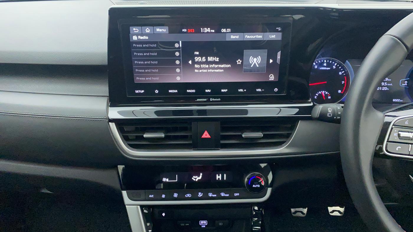 2020 KIA SELTOS GTX+ 1.4 MT, Petrol, Manual, 6,003 km, Air Conditioner