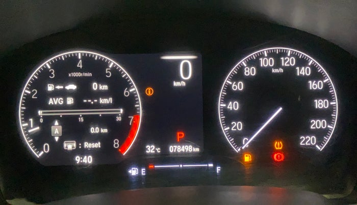 2021 Honda City 1.5L I-VTEC ZX CVT, Petrol, Automatic, 78,462 km, Odometer Image