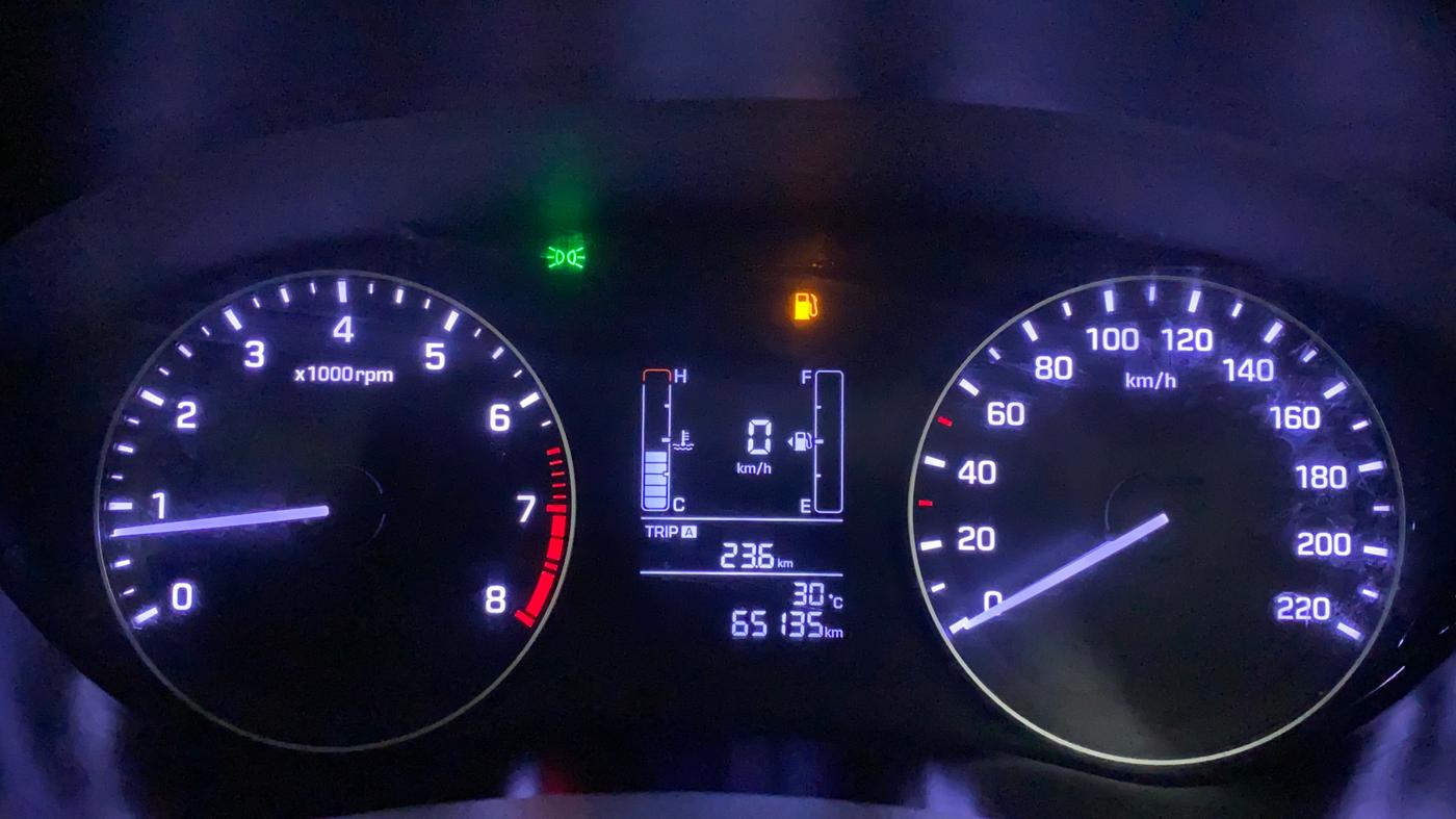 2015 Hyundai Elite i20 SPORTZ 1.2 (O), Petrol, Manual, 65,135 km, Odometer Image