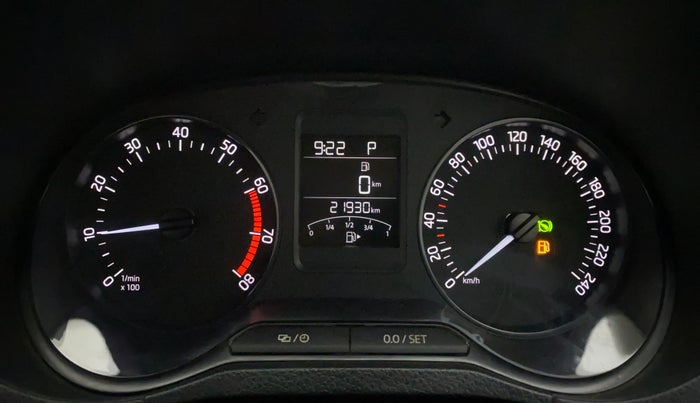 2018 Skoda Rapid STYLE 1.6 MPI AT, Petrol, Automatic, 22,085 km, Odometer Image