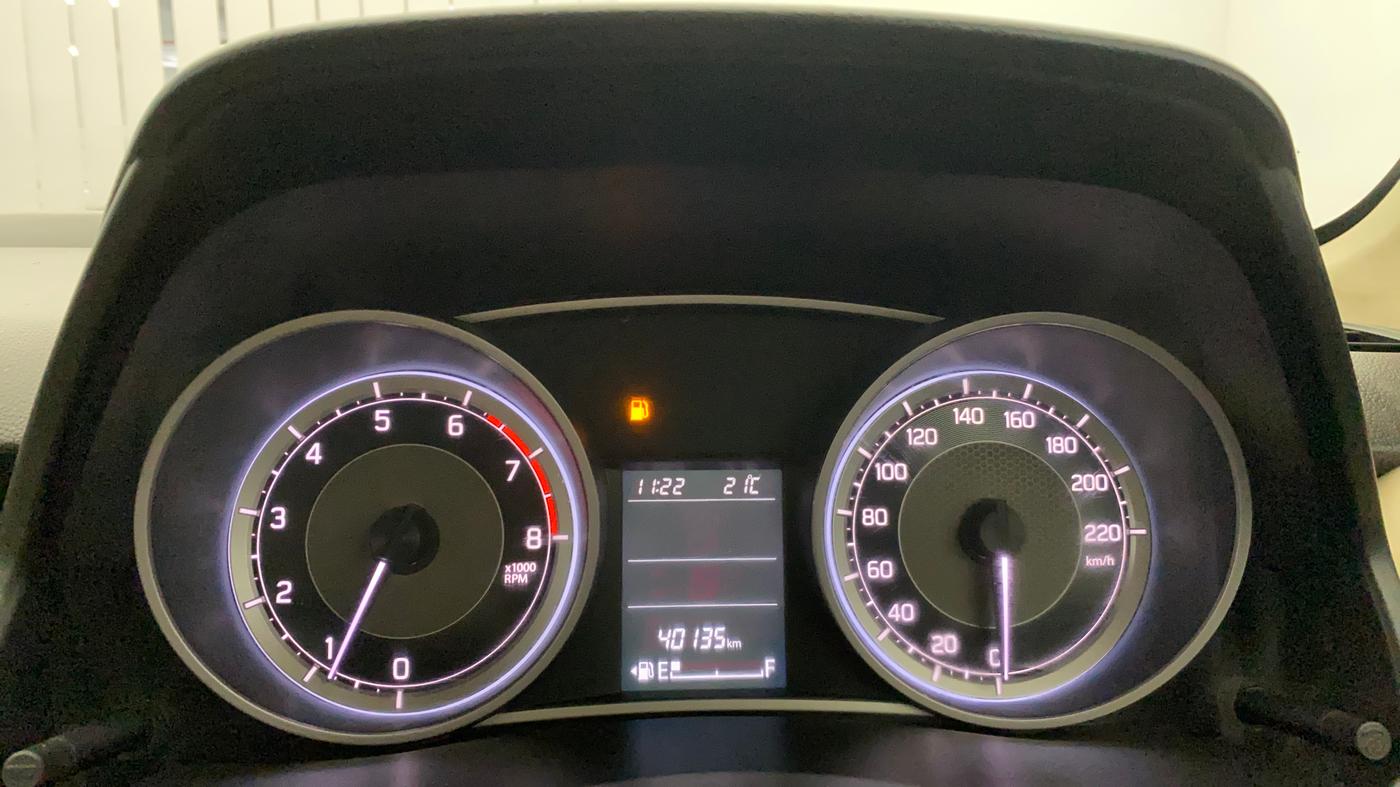 2020 Maruti Dzire ZXI, Petrol, Manual, 40,114 km, Odometer Image