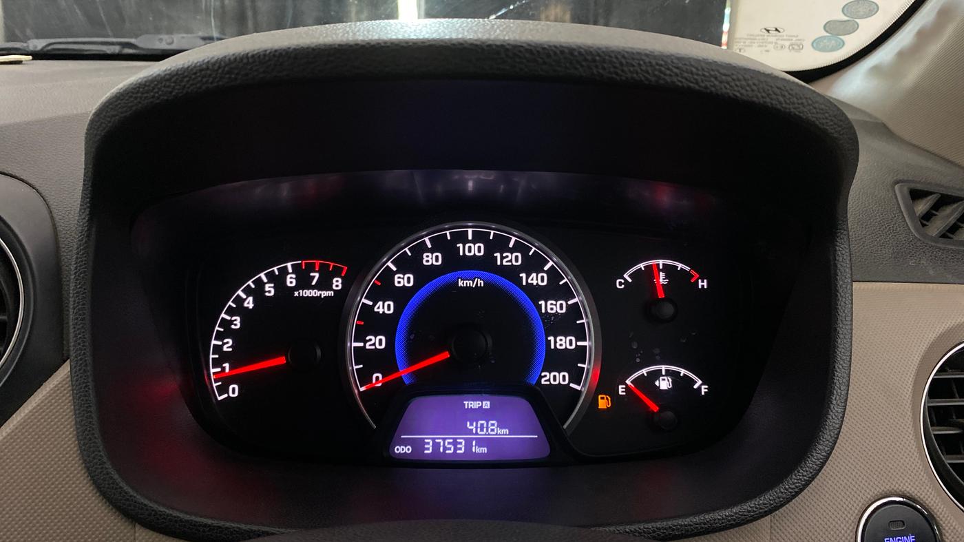 2016 Hyundai Grand i10 ASTA 1.2 KAPPA VTVT, Petrol, Manual, 37,584 km, Odometer Image
