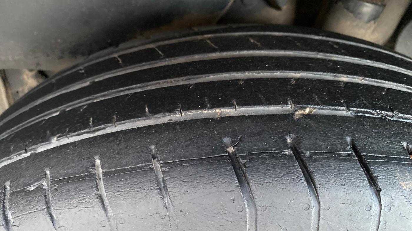 2022 Hyundai Creta S IMT 1.5 PETROL, Petrol, Manual, 51,203 km, Left Rear Tyre Tread