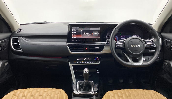 2022 KIA SELTOS HTX+ MT 1.5 DIESEL, Diesel, Manual, 8,095 km, Dashboard