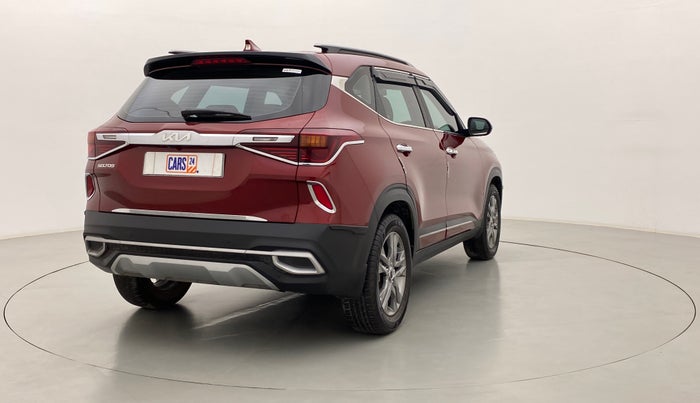 2022 KIA SELTOS HTX+ MT 1.5 DIESEL, Diesel, Manual, 8,095 km, Right Back Diagonal