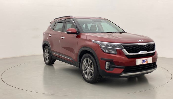 2022 KIA SELTOS HTX+ MT 1.5 DIESEL, Diesel, Manual, 8,095 km, Right Front Diagonal