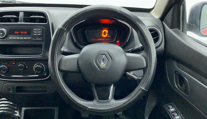 2017 Renault Kwid RXL, Petrol, Manual, 44,107 km, Steering Wheel Close Up