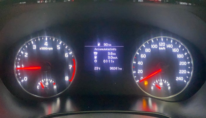 2020 KIA SELTOS HTK 1.5 PETROL, Petrol, Manual, 98,241 km, Odometer Image