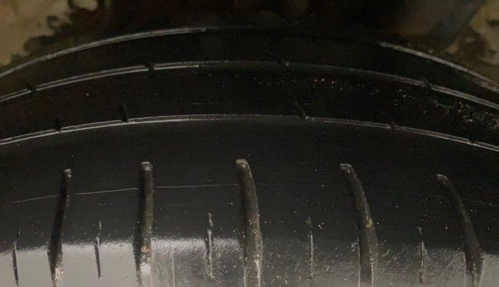 2019 Hyundai GRAND I10 NIOS SPORTZ AMT 1.2 KAPPA VTVT, Petrol, Automatic, 55,343 km, Left Rear Tyre Tread