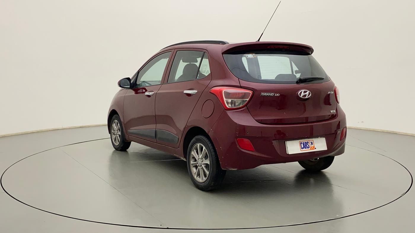 2016 Hyundai Grand i10 ASTA (O) 1.2 KAPPA VTVT, Petrol, Manual, 86,456 km, Left Back Diagonal