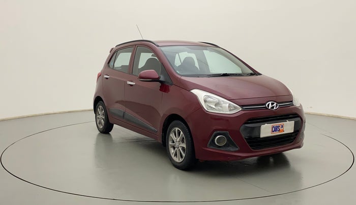 2016 Hyundai Grand i10 ASTA (O) 1.2 KAPPA VTVT, Petrol, Manual, 86,456 km, Right Front Diagonal