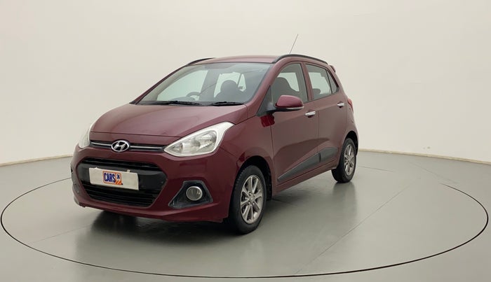 2016 Hyundai Grand i10 ASTA (O) 1.2 KAPPA VTVT, Petrol, Manual, 86,456 km, Left Front Diagonal