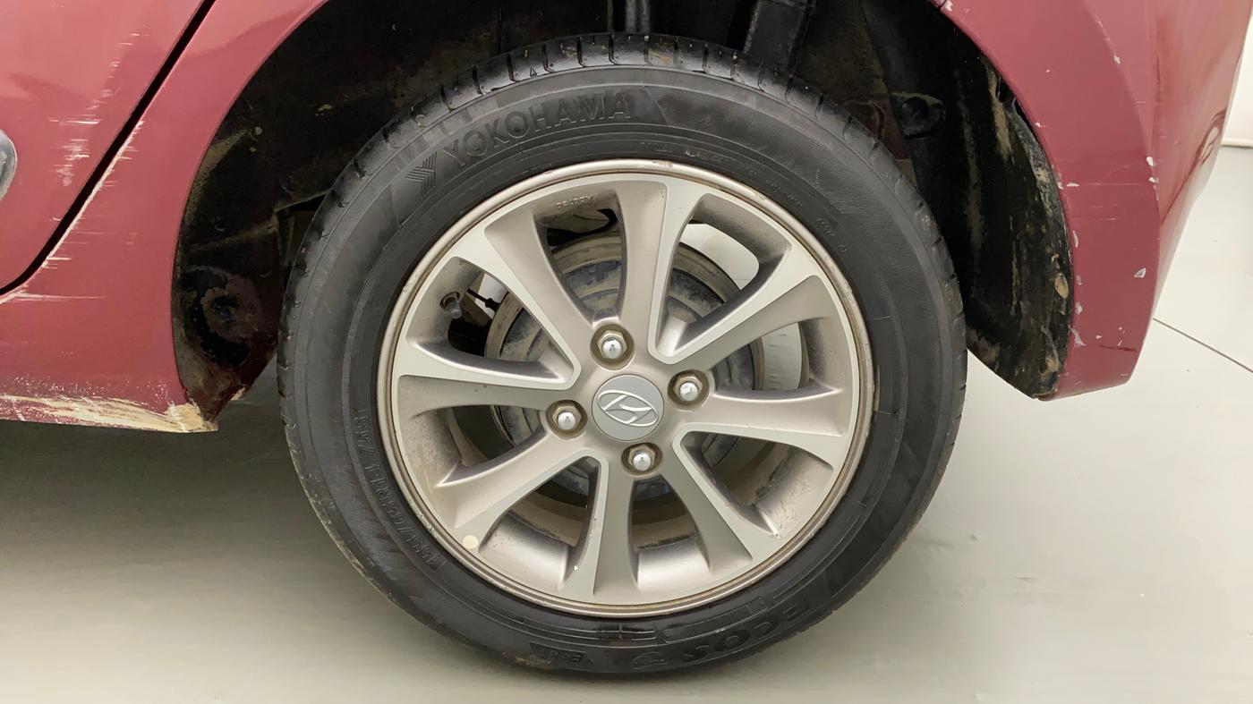 2016 Hyundai Grand i10 ASTA (O) 1.2 KAPPA VTVT, Petrol, Manual, 86,456 km, Left Rear Wheel