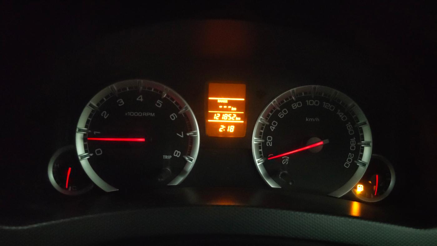 2017 Maruti Ertiga VXI, Petrol, Manual, 1,21,829 km, Odometer Image