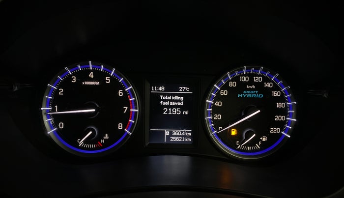 2022 Maruti S Cross ZETA 1.5, Petrol, Manual, 25,620 km, Odometer Image