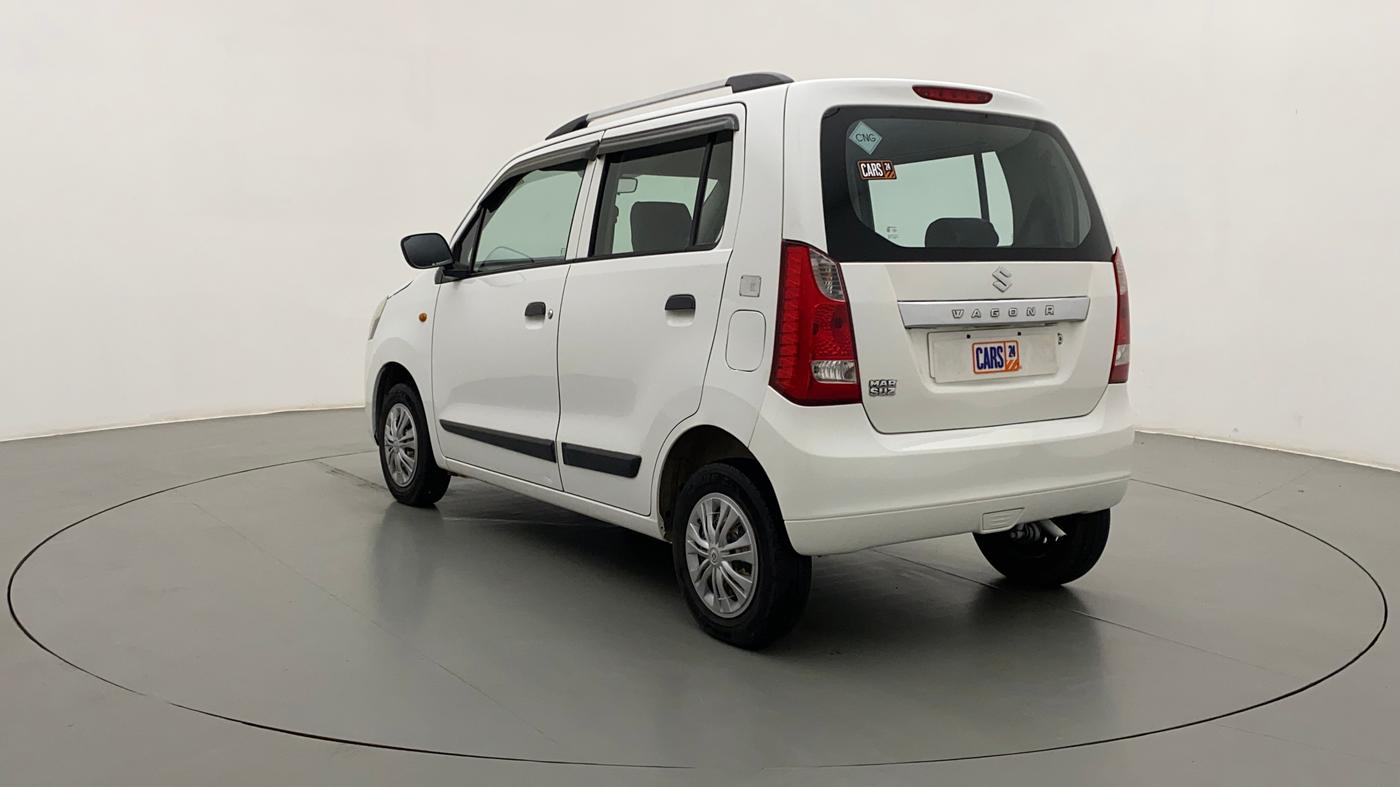 2015 Maruti Wagon R 1.0 LXI CNG, CNG, Manual, 84,850 km, Left Back Diagonal