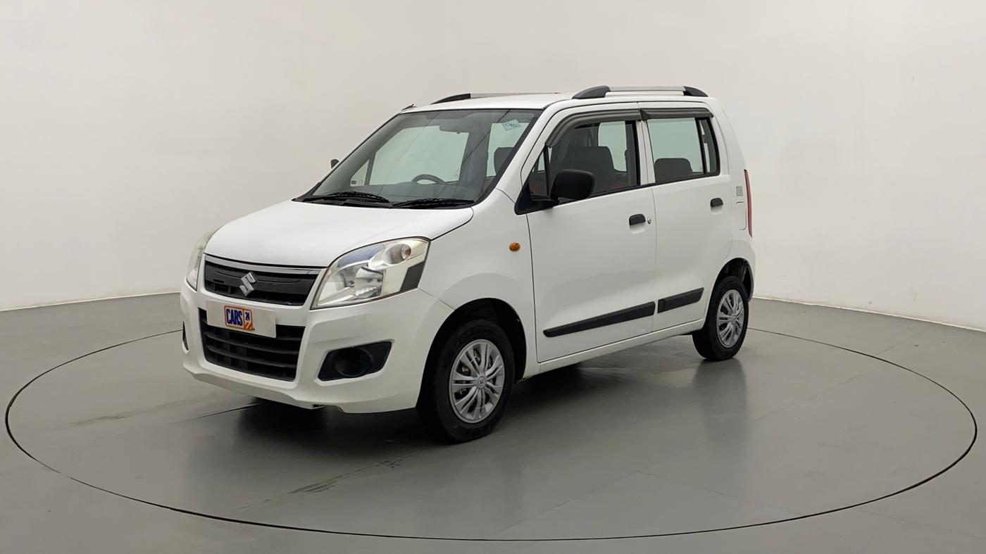 2015 Maruti Wagon R 1.0 LXI CNG, CNG, Manual, 84,850 km, Left Front Diagonal