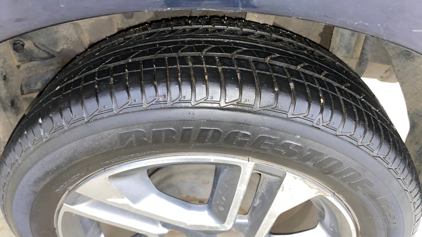 2022 Tata TIGOR XZ PLUS PETROL, Petrol, Manual, 24,977 km, Left Rear Tyre Tread