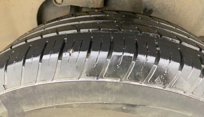 2021 Tata Harrier XZA 2.0L, Diesel, Automatic, 52,858 km, Left Rear Tyre Tread