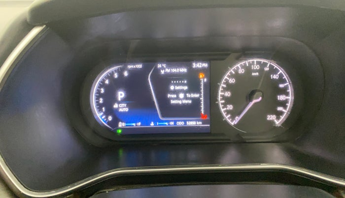 2021 Tata Harrier XZA 2.0L, Diesel, Automatic, 52,858 km, Odometer Image