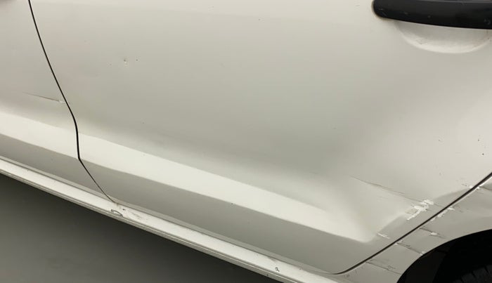 2012 Volkswagen Polo TRENDLINE 1.2L PETROL, Petrol, Manual, 43,121 km, Rear left door - Slightly dented