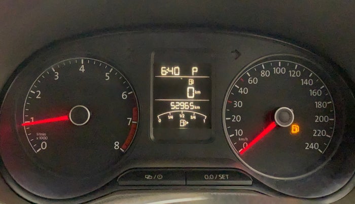 2016 Volkswagen Vento HIGHLINE PETROL AT, Petrol, Automatic, 52,937 km, Odometer Image