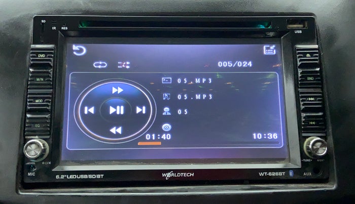 2014 Maruti Swift VXI D, Petrol, Manual, 61,811 km, Infotainment System